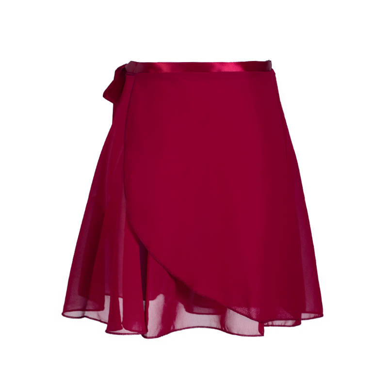 Falda de baile tutú de Ballet de gasa para adultos, falda envolvente para gimnasia para mujeres y niñas, Faldas de Ballet de entrenamiento, Faldas de baile de Ballet Юбка