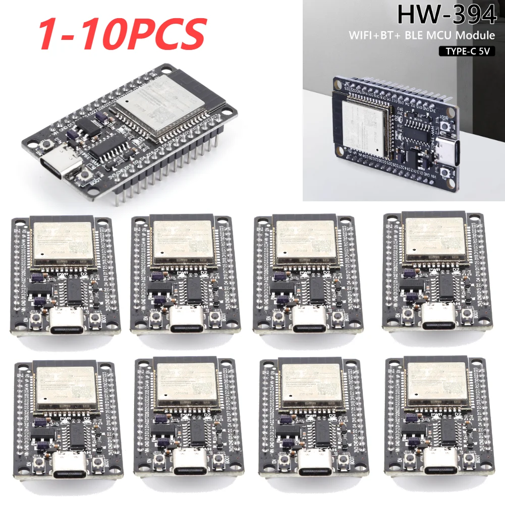 1-10PCS ESP32 Development Board Modul WiFi + Bluetooth WIFI + BT + BLE MCU Modul Ultra-geringer Stromverbrauch für Smart Home