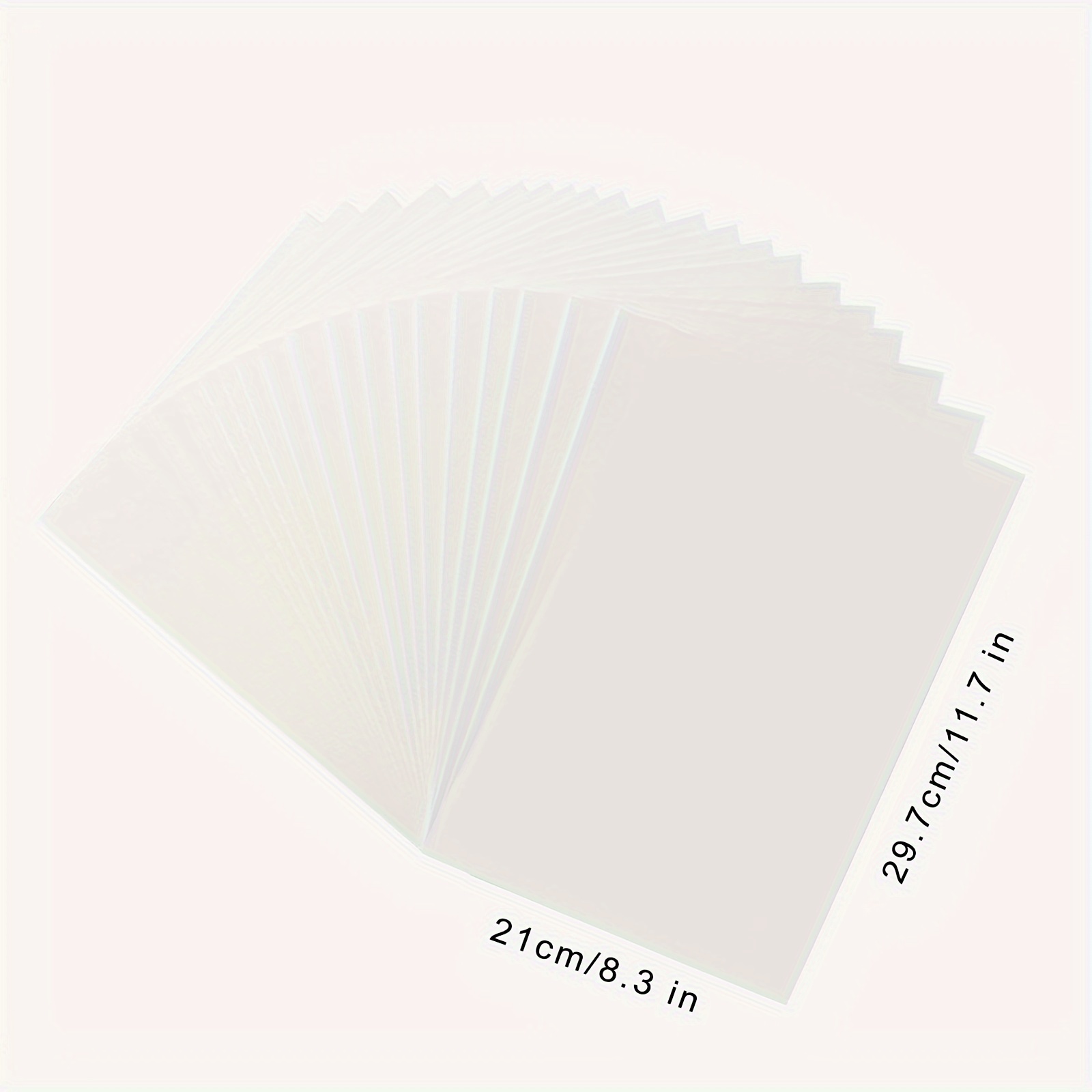 5 枚 A4 T シャツ用熱転写紙、インクジェットプリンター用印刷可能な熱転写ビニール、ライト&ホワイト生地用