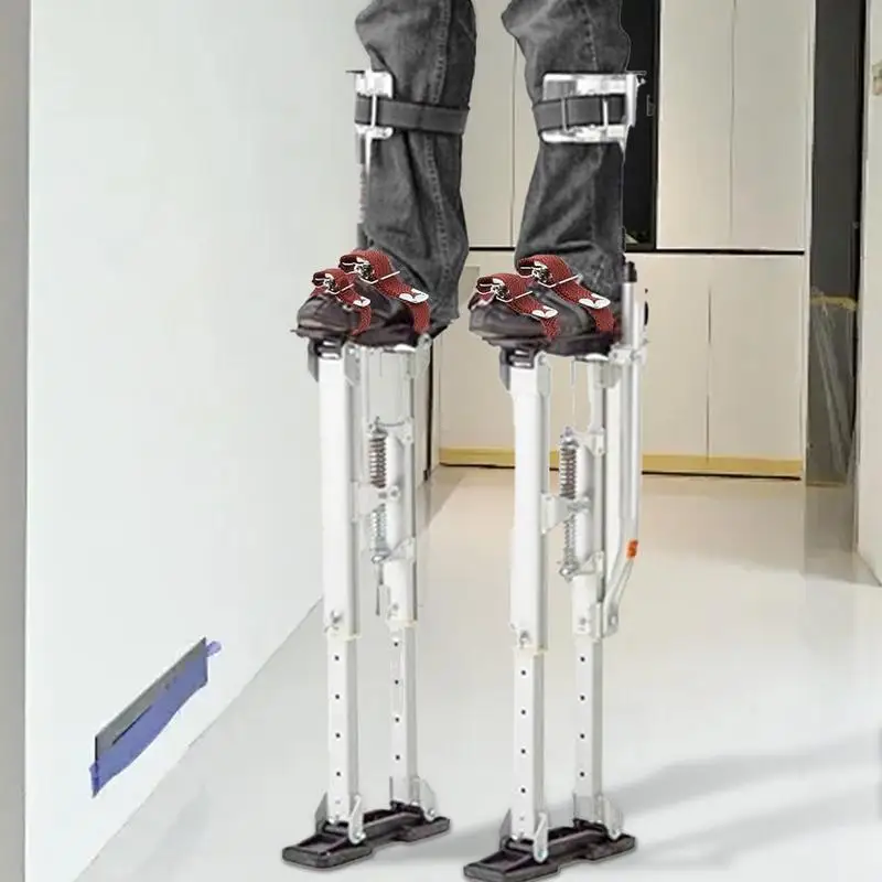 Zancos para paneles de yeso, correas para piernas, bandas para zancos cómodas y resistentes, vendaje protector ergonómico resistente al desgaste para uso Industrial