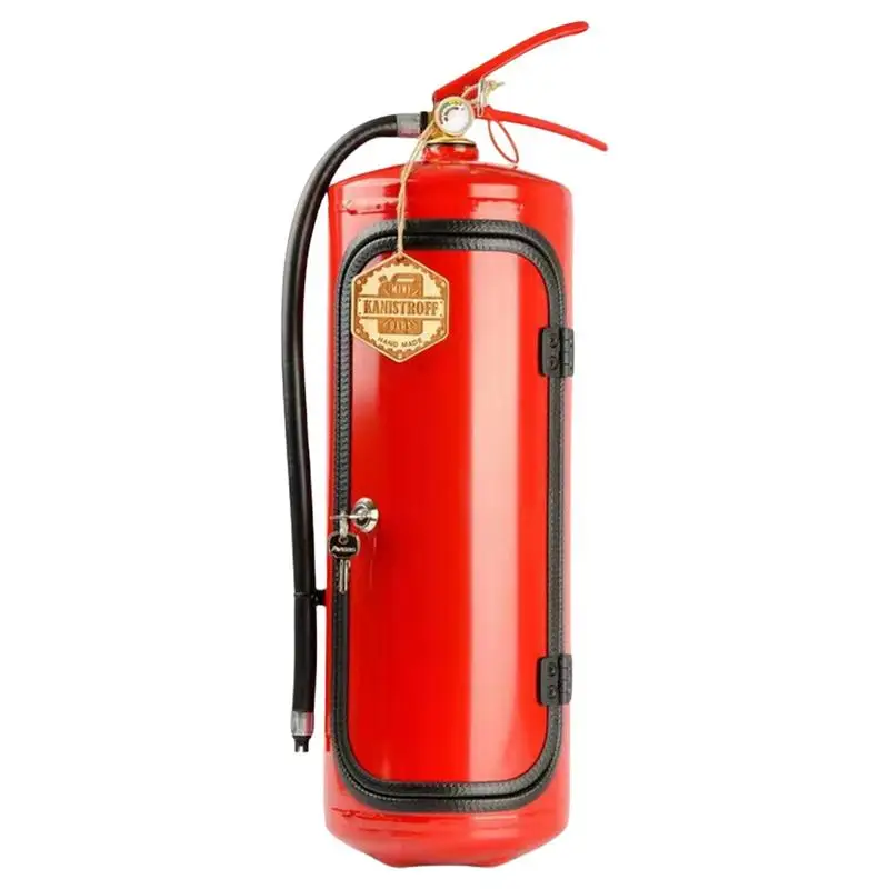 Fire Extintor Shape Wine Cabinet, Mini Bar para Amantes de Uísque, Desktop Decoration, Creative Novidade