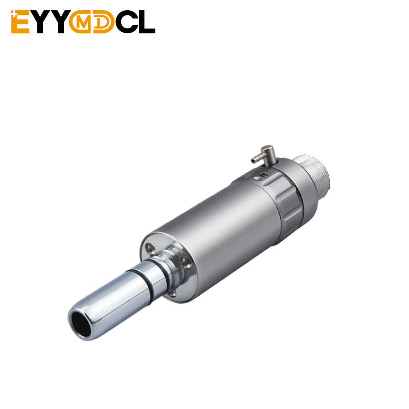 ทันตกรรมความเร็วต่ํา Handpiece สีฟ้า Contra มุมตรง Handpiece 2/4 รู Air มอเตอร์ Push ปุ่มภายนอกสเปรย์น้ําทันตกรรม