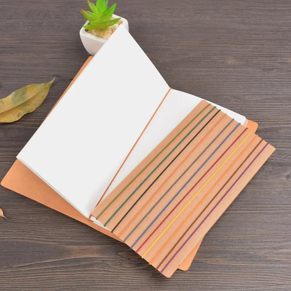5 Pieces a Set Spare Rubber Band Leather Notebook Accessory for Travelers Notebook Repair Elastic String Bungee Cord