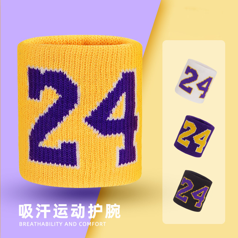 Pulseiras esportivas basquete fitness pulseiras esportes ao ar livre pulso absorver suor tênis pulseiras basquete estrela número