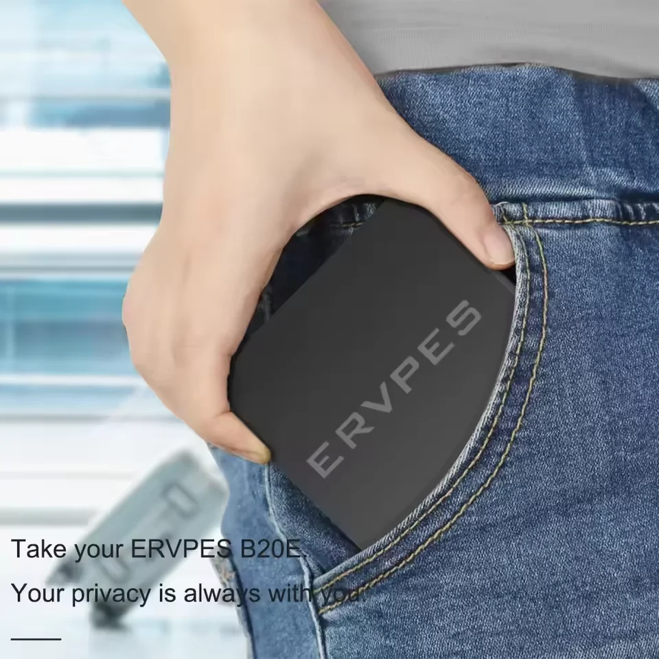 ERVPES Mini PC B20E Windows 11 Pro 8GB RAM 128GB ROM J3710 Mikro Komputer Stacjonarny Dual-Band Wifi Mini PC