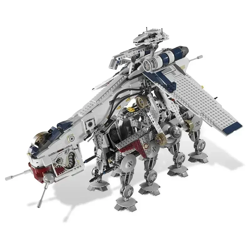 Hot Toys Star Wars Republic Direktversand mit AT-OT Walker, kompatibel mit 10195, Transportschiff, Spielzeug für Kinder, Weihnachtsgeschenke