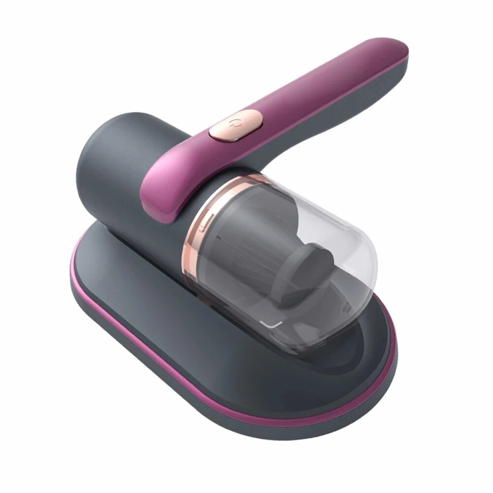 Aspirador de colchón para el hogar, máquina de esterilización ultravioleta, pequeño eliminador de ácaros inalámbrico de mano, carga USB portátil