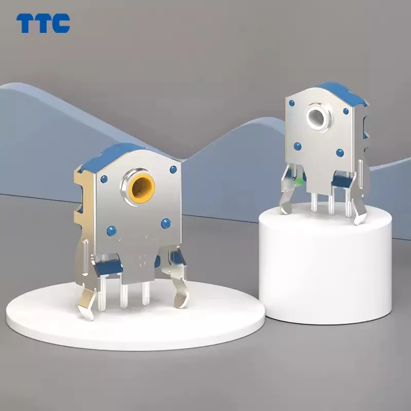 Пылезащитный декодер TTC 7/8/9/10/11/12/13/14/15/16 мм, вращающаяся мышь, прокрутка золотого, серебряного цвета, колесный энкодер, отверстие 1,74 мм, 20-40 г для мыши ПК