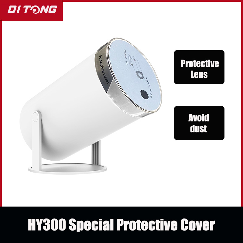 Capa de proteção de lente de projetor HY300 Evite poeira Máquina de proteção Tampa específica do projetor