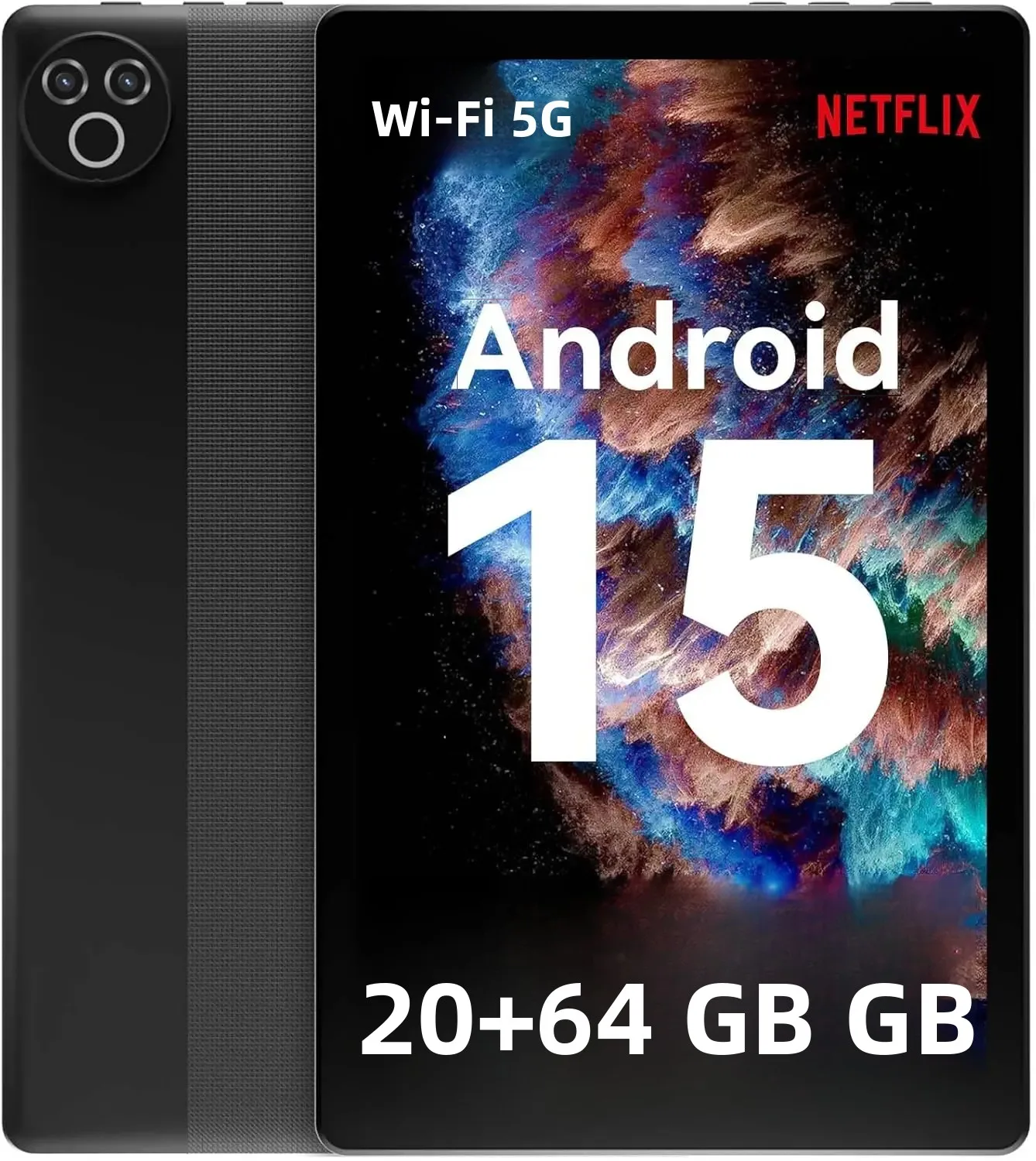 Android15 tablet 10.4 Polegada os gsm certificados comprimidos 1.8 ghz 5 núcleos 20gb ram 64gb rom 1tb expandir wifi 6 bluetooth 5.4 câmera dupla