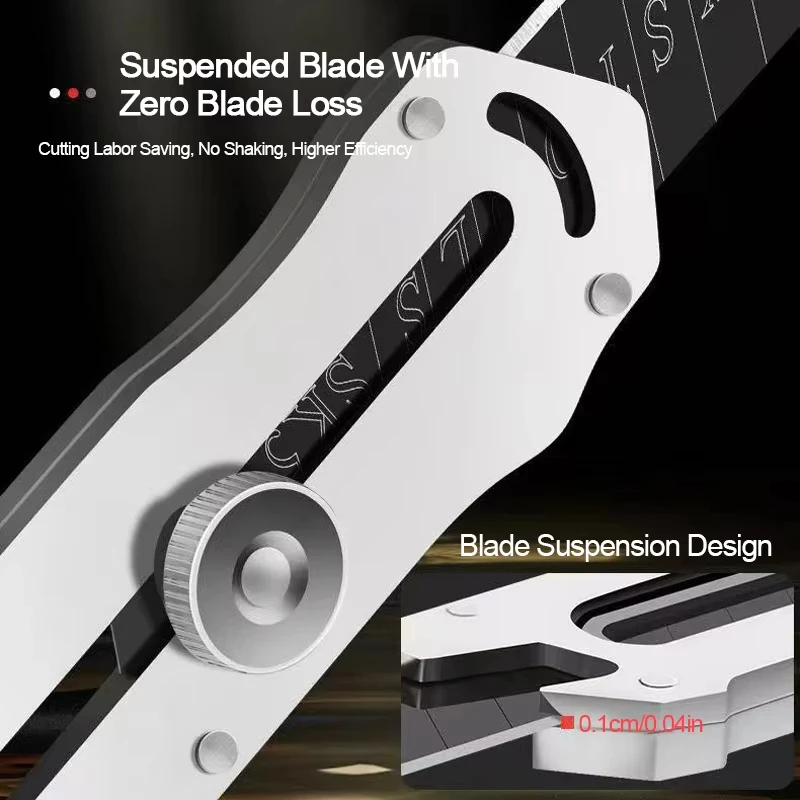 Stainless Steel Metal Art Knife Carving and Cutting Paper Wallpaper Knife all Steel Wallpaper Woodworking Blade