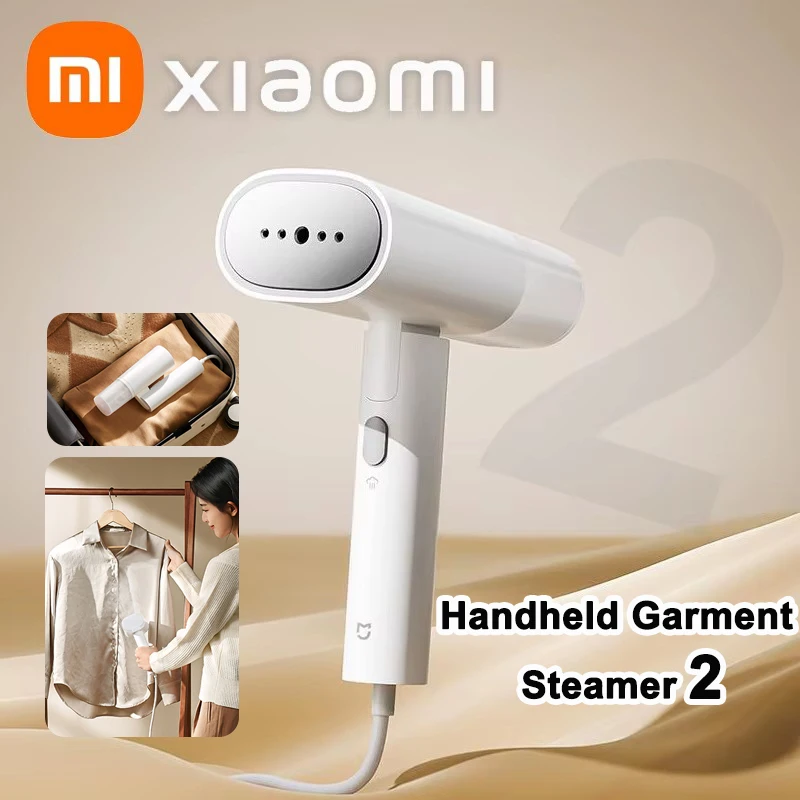 Originele XIAOMI MIJIA Handheld kledingstomer Strijkijzer Stoomreiniger voor doek thuis Elektrische hangende mijtverwijdering Stoomboot Kledingstuk 2