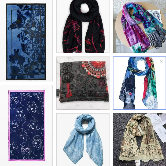 Внешняя торговля оригинальный одиночный испанский весенне-осенний новый тренд модный длинный шарф-шаль