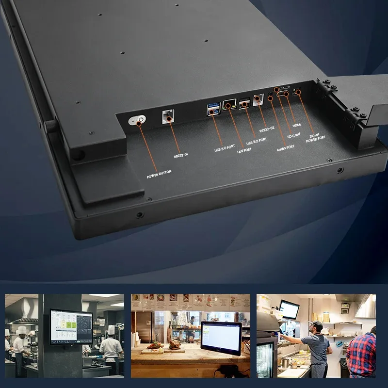 เดสก์ท็อปหน้าจอสัมผัส All In One PC คอมพิวเตอร์ขายส่ง Monoblock ใหม่ล่าสุดสําหรับธุรกิจ โรงพยาบาล สํานักงาน โรงเรียน