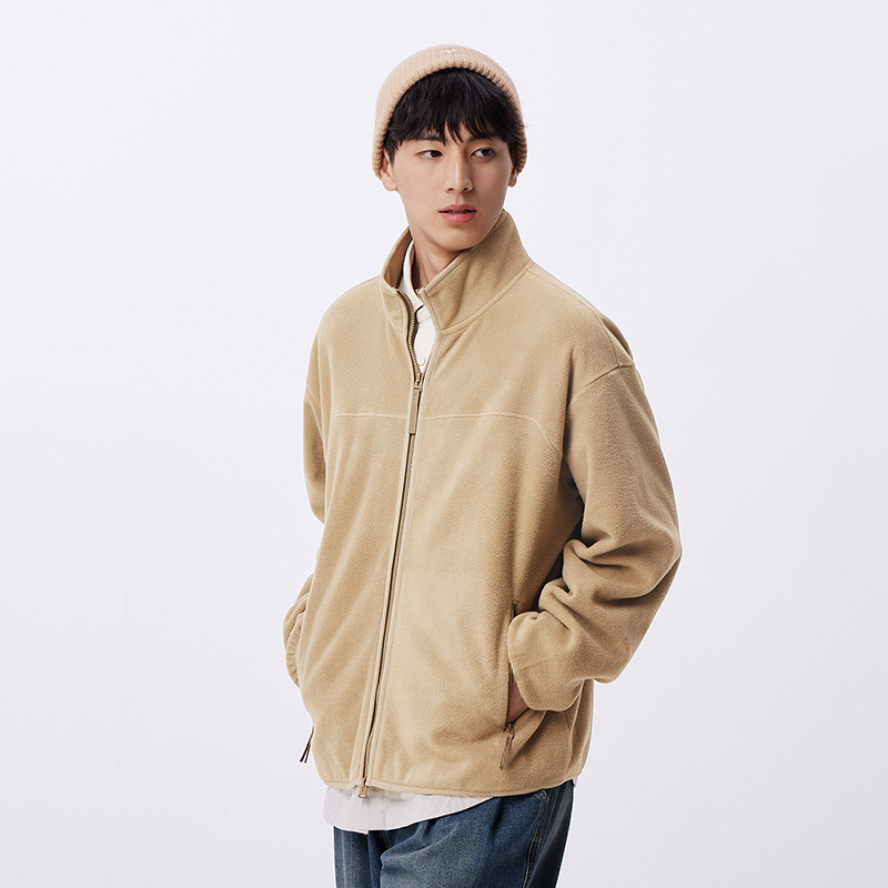 Semir Jacke Männer anti statischer Pelzmantel neuer Herbst 2024 warmes Fleece Paar Stil Kragen Top
