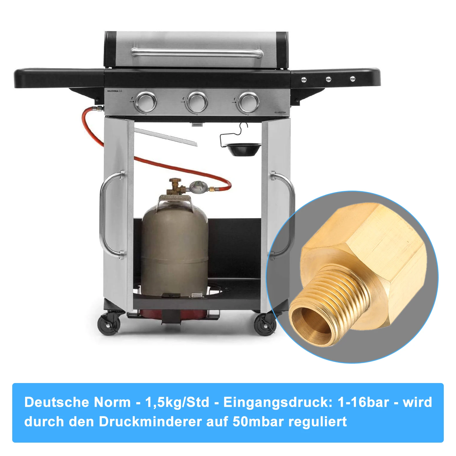 Адаптер для шланга для приготовления пищи на природном газе, сжиженном на природном газе, подходит для плиты/газовой плиты/уличной плиты для приготовления пищи на природе, 1/2 дюйма, R X 1/4 дюйма, lks