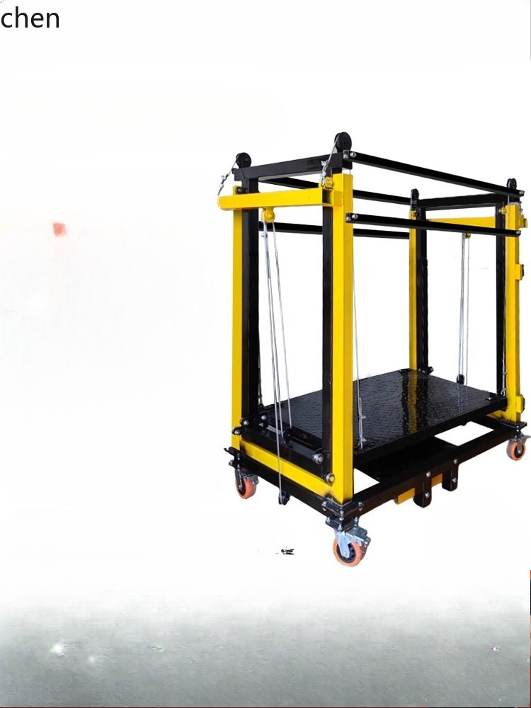 HT electric scaffold mobile folding aerial work indoor and outdoor