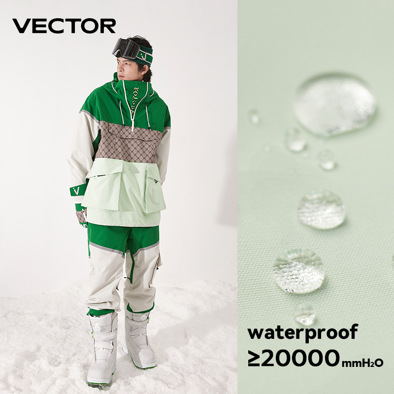 Vector conjunto de terno de esqui feminino homem inverno jaquetas e calças quentes à prova dwaterproof água jaquetas calças ao ar livre esqui bicicleta acampamento
