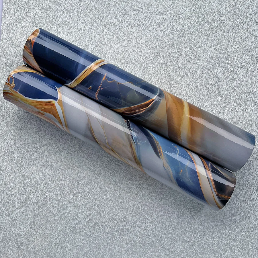 Papel de parede com padrão de mármore para cozinha, sala de jantar, à prova d'água e resistente a óleo, decoração de casa, adesivos de fundo