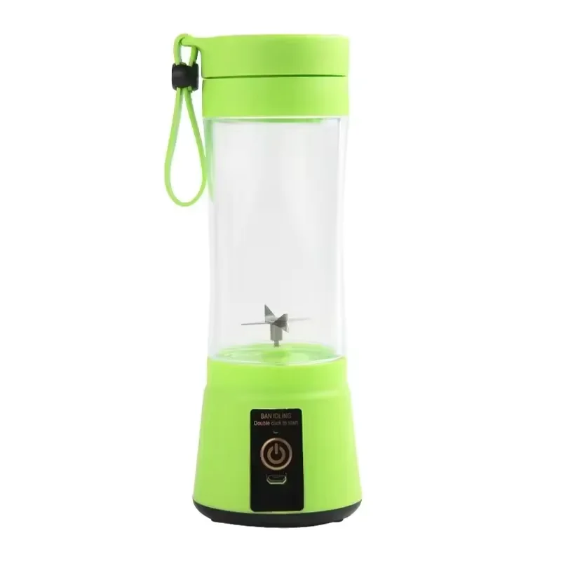380ml 가정용 주스 믹서 미니 전기 과즙 짜는기구 USB 충전식 스무디 스무디 쉐이크 믹서 야외 피크닉 휴대용 과즙 짜는기구