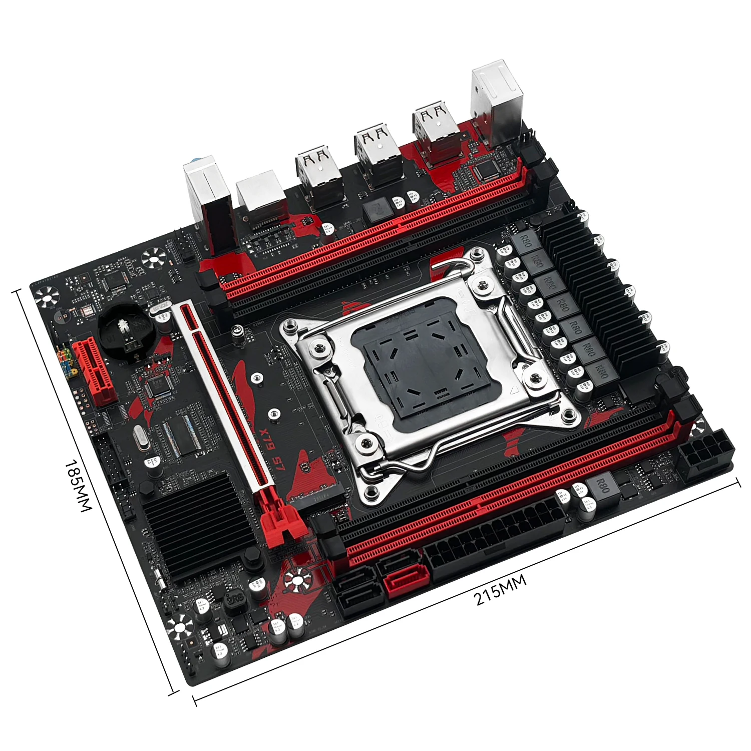 MACHINIST X79 S7 Placa-mãe Suporte Intel Xeon E5 v1 e v2 LGA 2011 CPU Processador DDR3 REG ECC RAM Placa-mãe de canal duplo