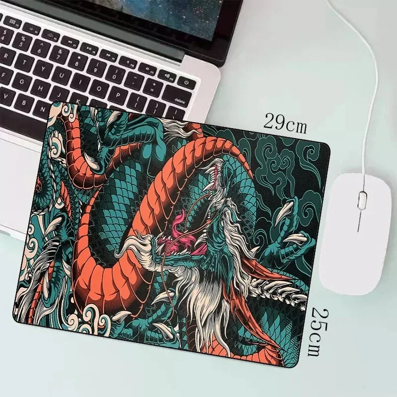 Alfombrilla de ratón para juegos XXL grande de dragón japonés, 900x400, 700x300 velocidades, alfombrilla de escritorio, teclado temático de Anime, alfombrilla de ratón para jugadores para deportes electrónicos