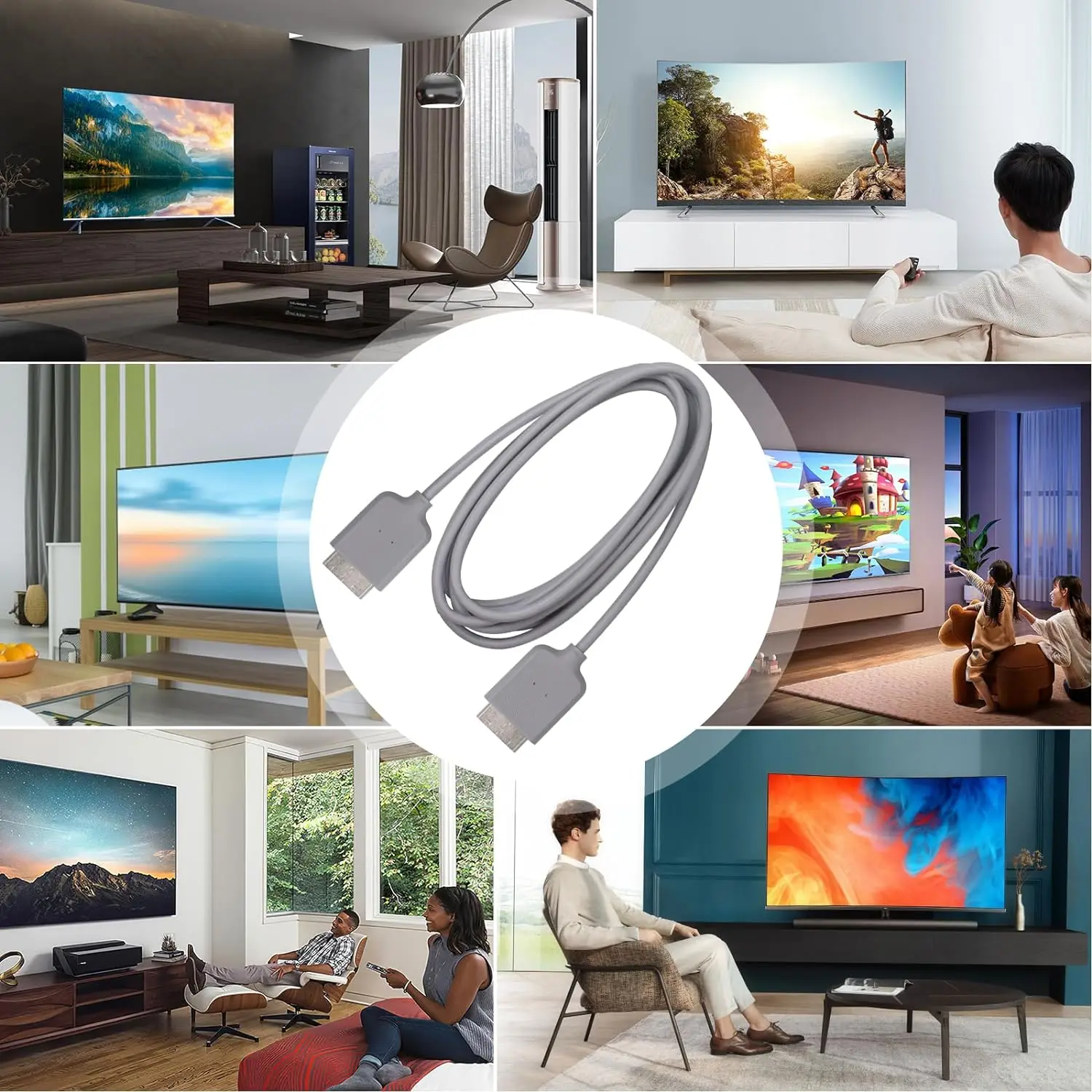 สายเชื่อมต่อ BN39-02615A สำหรับโทรทัศน์จอจอ32นิ้ว QN32LS03TBF QLED QN32LS03TBG QN32LS03BBF SOC1000T BN44-01083A BN96-49140X