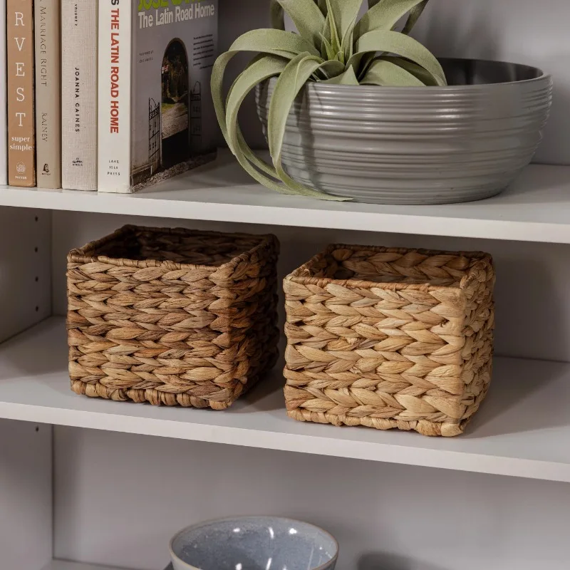 3-Shelf Bookcase with Adjustable Shelves, White/Solid Wood/Closed Back/Display Bookshelf for Living Room, Bedroom,