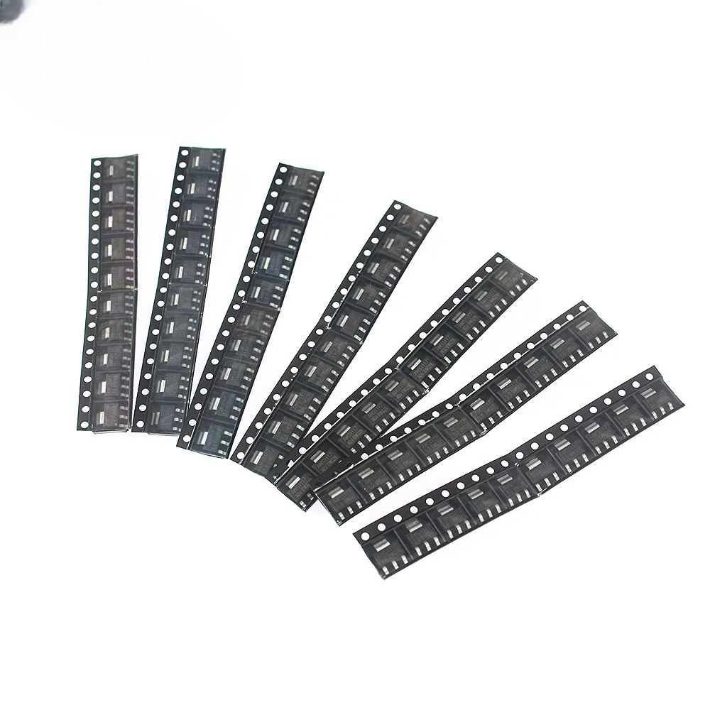 SOT-223 70-teiliges Spannungsregler-Set AMS1117 AMS1117-3,3 V AMS1117-ADJ AMS1117-5,0 V AMS1117-2,5 V AMS1117-1,8 V AMS1117-1,5 V 1,2 V-5 V