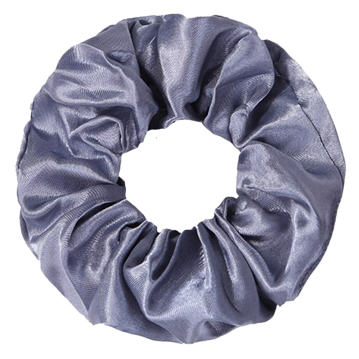 12 Stück Premium-Haarbänder aus rosa Satin für den Dickdarm für Damen, Stoff-Gummibänder, Haar-Accessoires, Haargummis