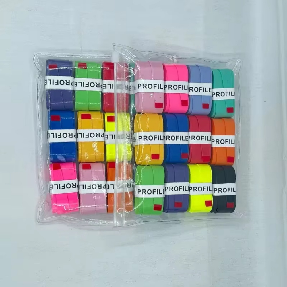 36/24 pièces W Tennis surgrip sueur bande Absorption PU antidérapant Tennis Badminton raquette main colle Tennis Padel raquette poignée