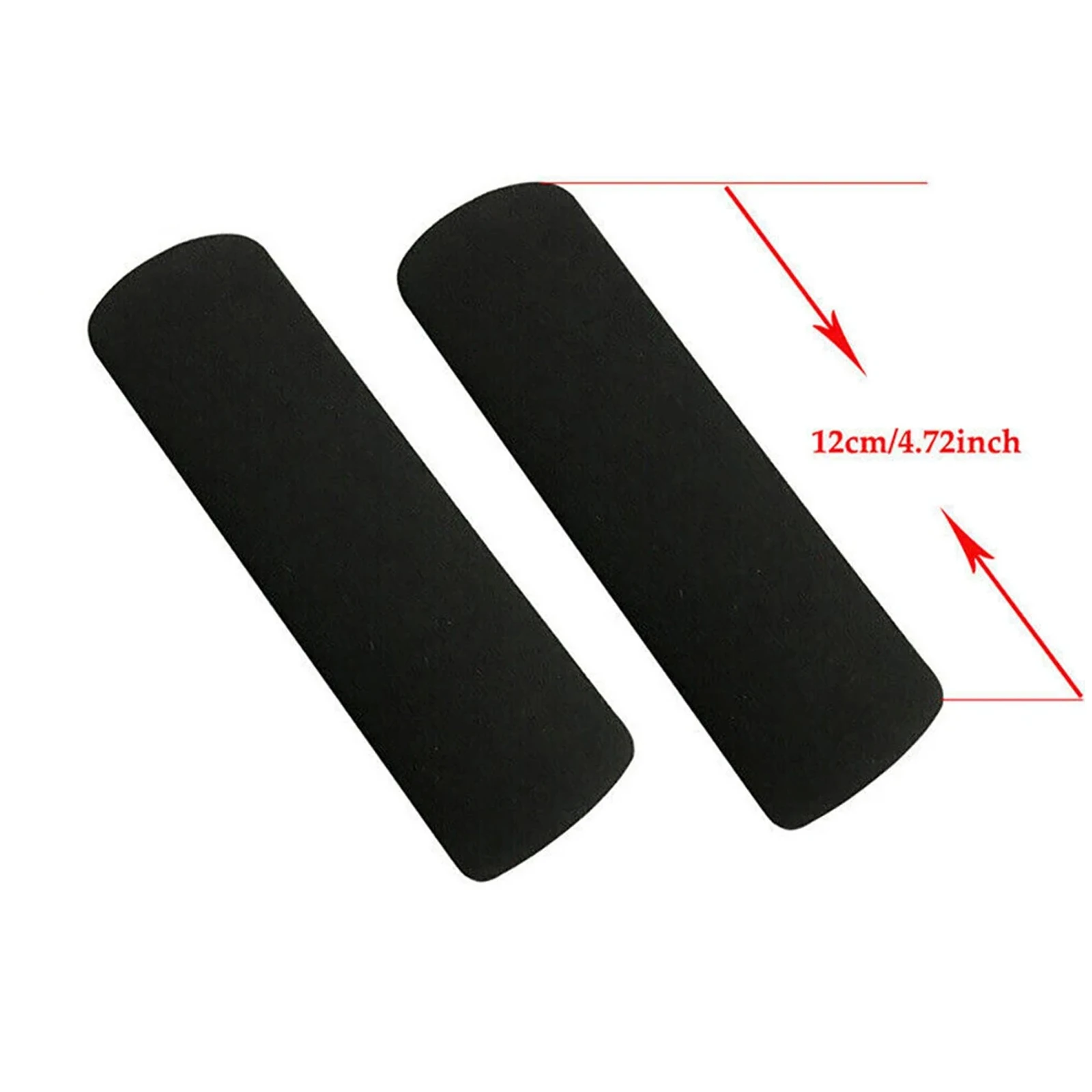 1 par universal capa de alça da motocicleta deslizamento em espuma anti vibração conforto macio guiador grip capa peças da bicicleta apertos capa