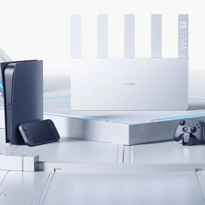 Xiaomi Router BE5000 WiFi7 Dual Band 5011Mbps Dual 2.5G Network Ports Dual WAN Aggregation 512MB Memory Mesh Networking