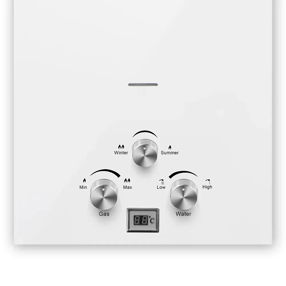 VEVOR 液化石油ガス給湯器 6L 8L 10L 12L 16L 18L 液化石油ガスプロパンブタン白湯沸かし器