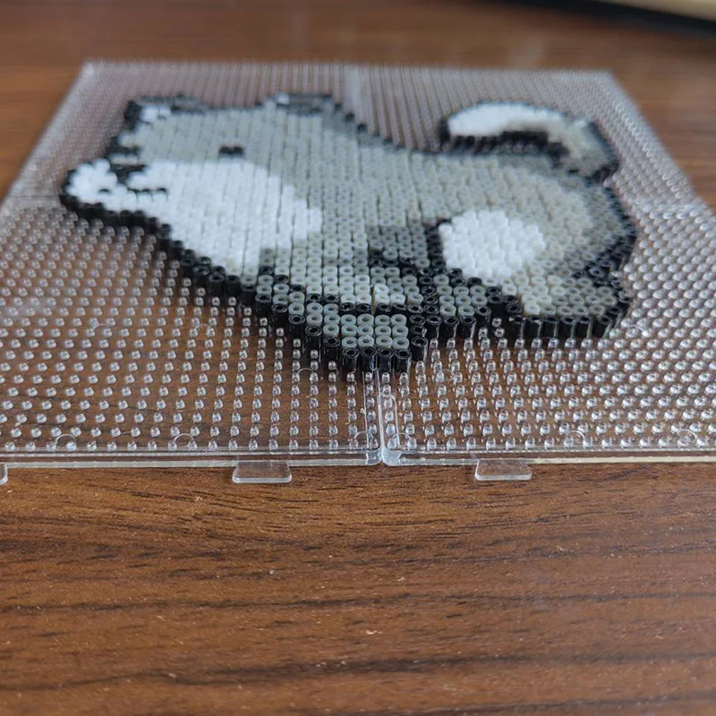 15 สี 5 มม./2.6 มม.ชุดละลายลูกปัด Pixel Art ปริศนา Hama ลูกปัด DIY 3D ปริศนา Handmade ของขวัญฟิวส์ลูกปัดชุดลูกปัดเหล็กของเล่น