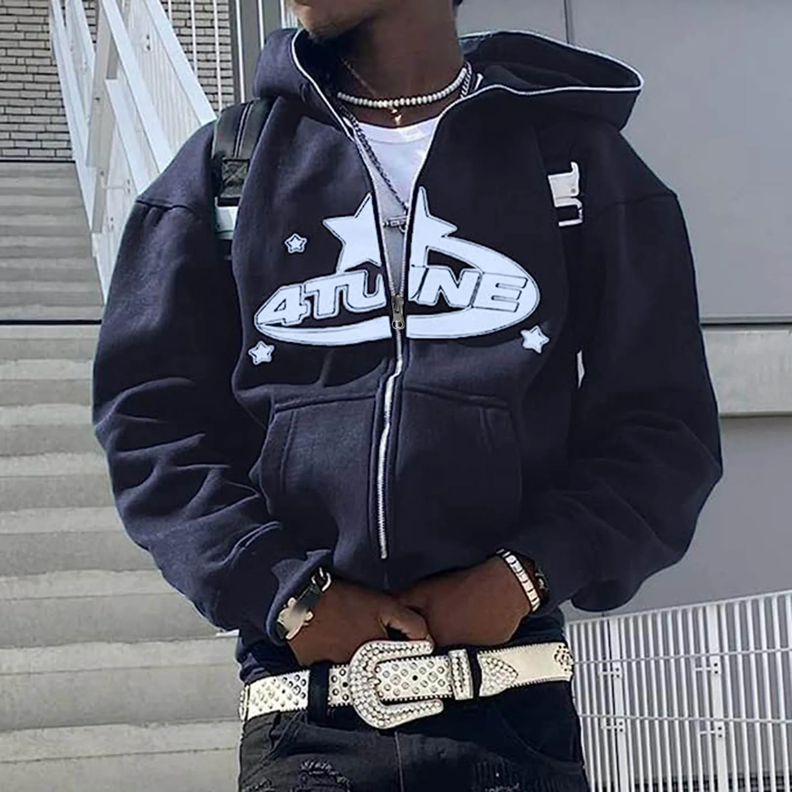 Zip up hoodies cardigan com capuz calor moletom estética carta impressão tendência casual hip hop y2k novos moletons roupas masculinas