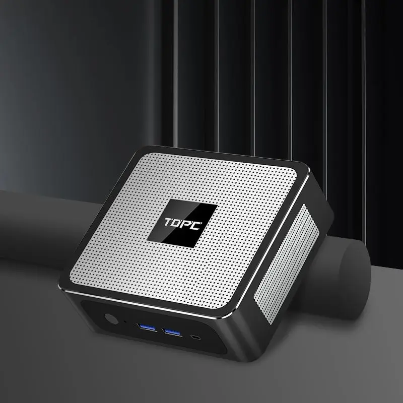 Topton 13. Generation Mini-PC i9 13900H i7 13700H 2xDDR4 2xNVMe Windows 11 Linux NUC Mini-Gaming-PC Tragbarer Computer 2 LAN HTPC WiFi6