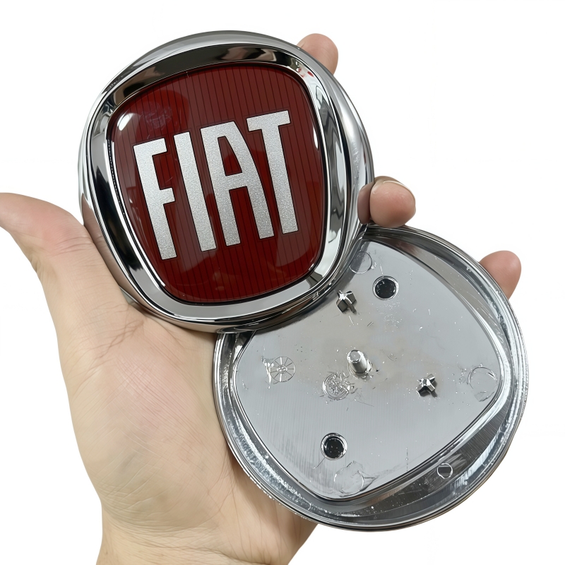 95 мм/120 мм ABS FIAT Аксессуар для капота автомобиля - Эмблема решетки для Doblo Tipo Panda Ducato Fiorino Grande Punto 500X, 500 Freemont Stilo