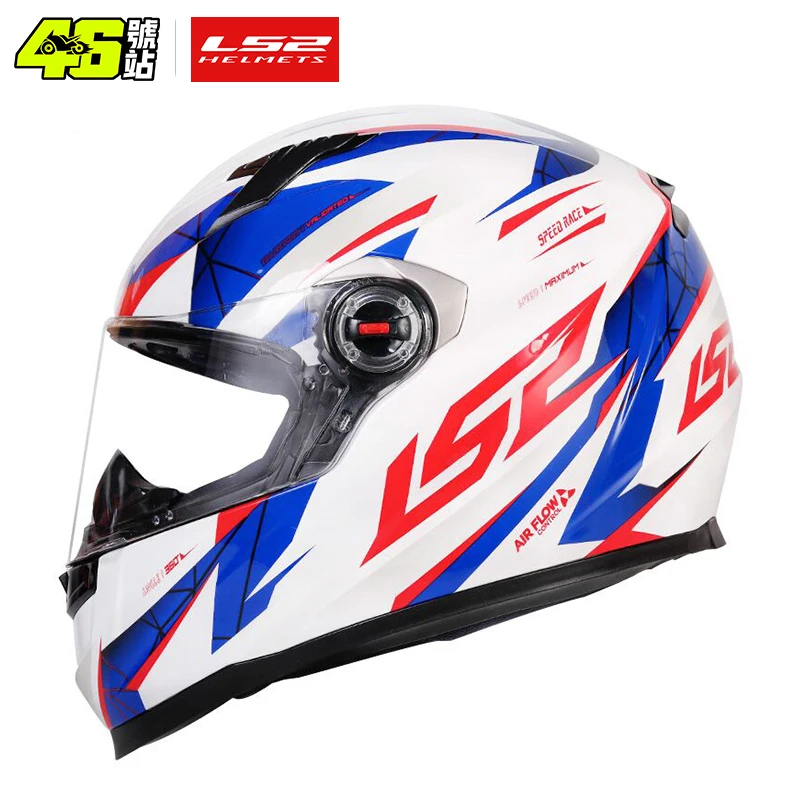 LS2 フルフェイス Capacete Masculino ls2 FF358 モトクロスレーシング男性女性キャスコモトカスクポンプなし ECE 承認品質