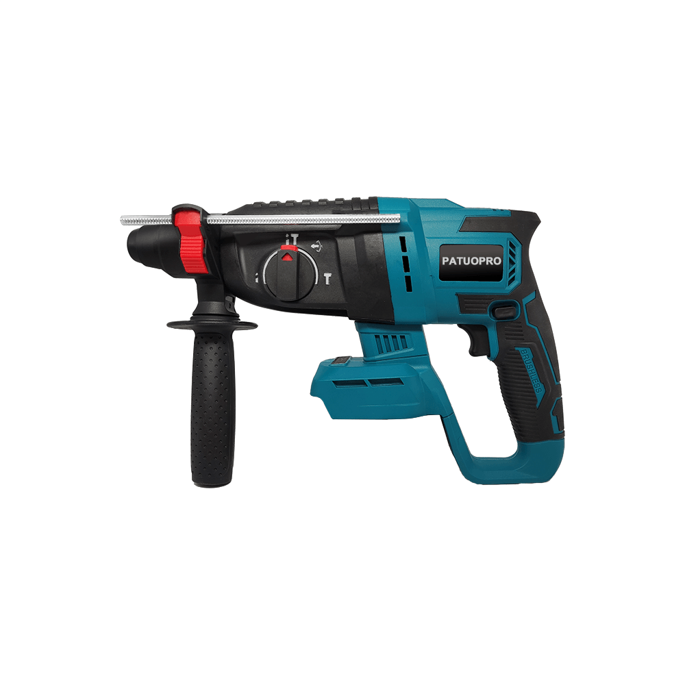 Taladro de impacto eléctrico sin escobillas, herramientas rotativas inalámbricas multifunción para batería Makita de 18V, 26mm, 4 modos