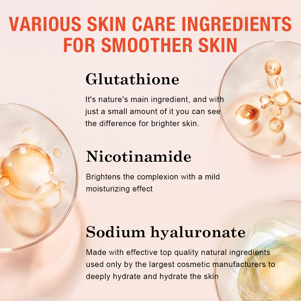 1/3/5PCS Glutathione Cream Soap Facial Soap Deep Cleansing Glutathione Skin Brightening Handmade Moisturizing Soaps Body Care