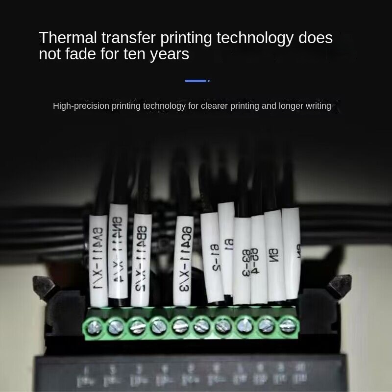 Printer Tube Angka Portabel Mesin Penanda Tube Pengecil Panas Mesin Penanda Bluetooth LK280 Printer Tube Nomor Pengkodean Kabel