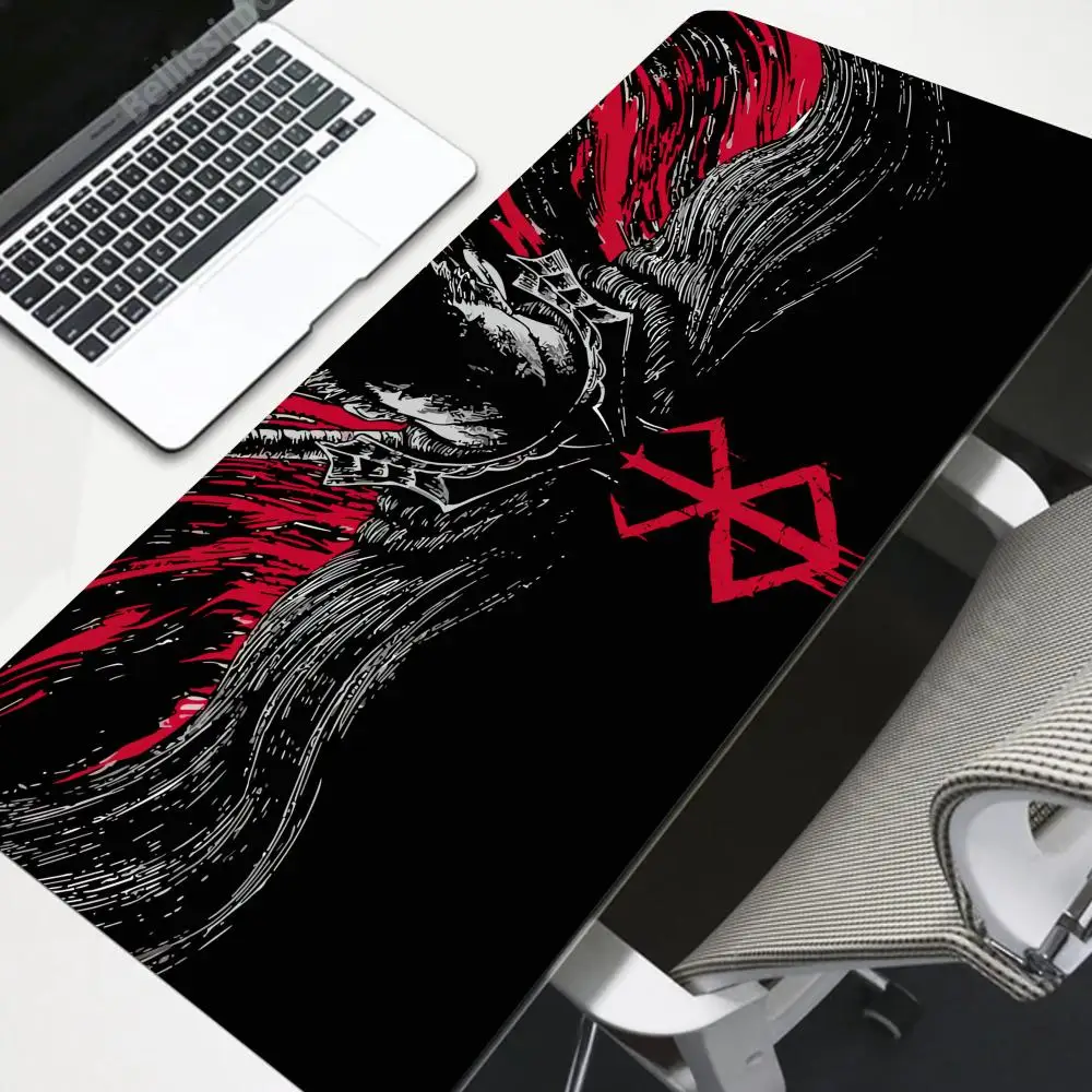 Gaming Accessories Varmilo Keyboard Computer Mousepad CS GO LOL Mouse Pad Berserk Guts Anime Dywan Gamer 900X400mm XXL Desk Mat