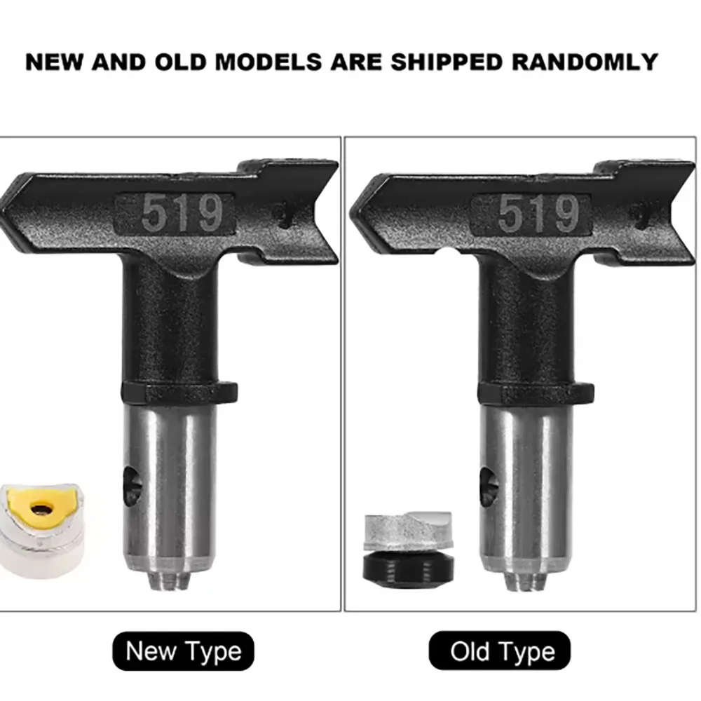 1PCS Spray Head, Reversible Airless Nozzle, Black, Suitable For Airless Sprayer
