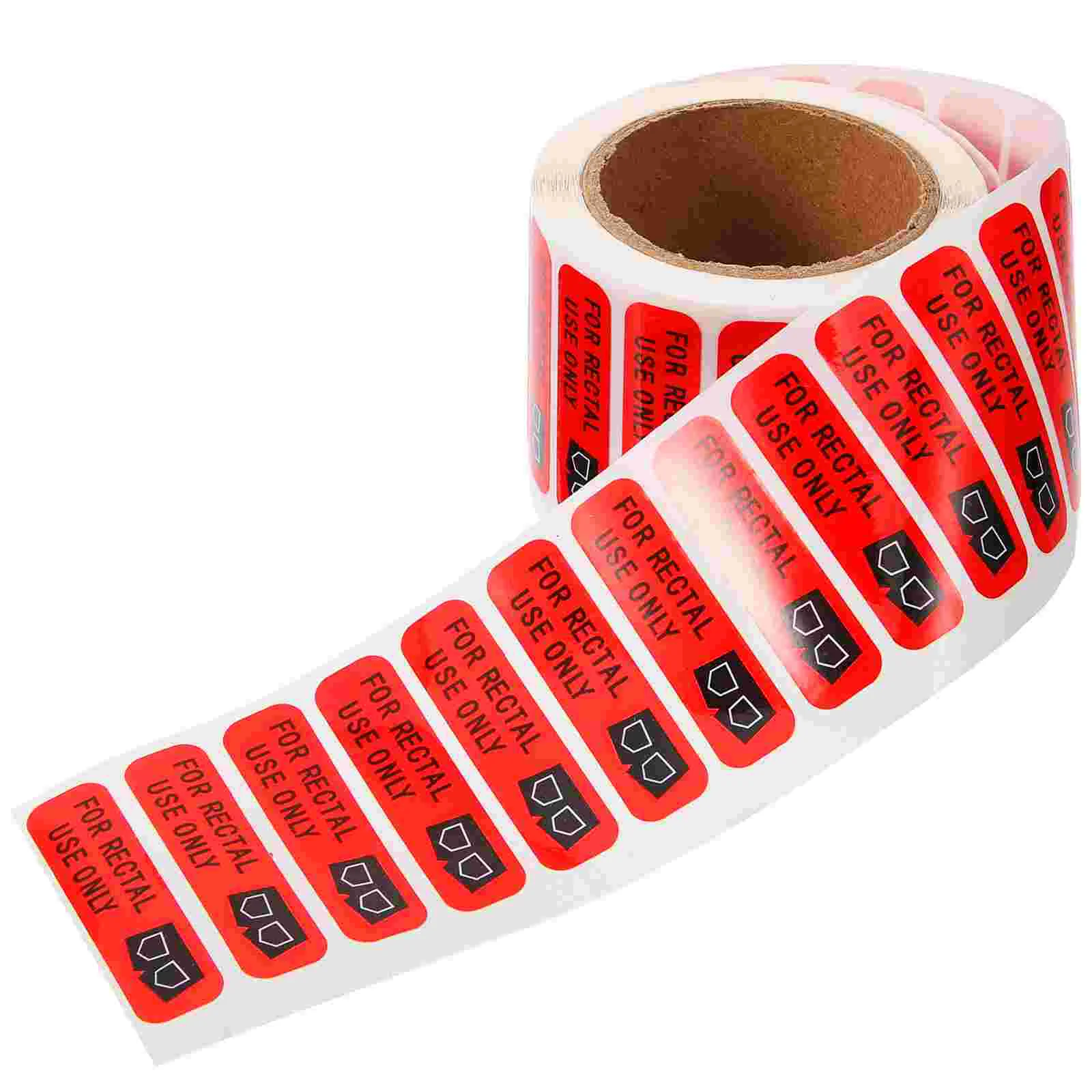 1 Roll of for Rectal Use Only Stickers Decal Stickers Funny Stickers For Men Party Decoration
