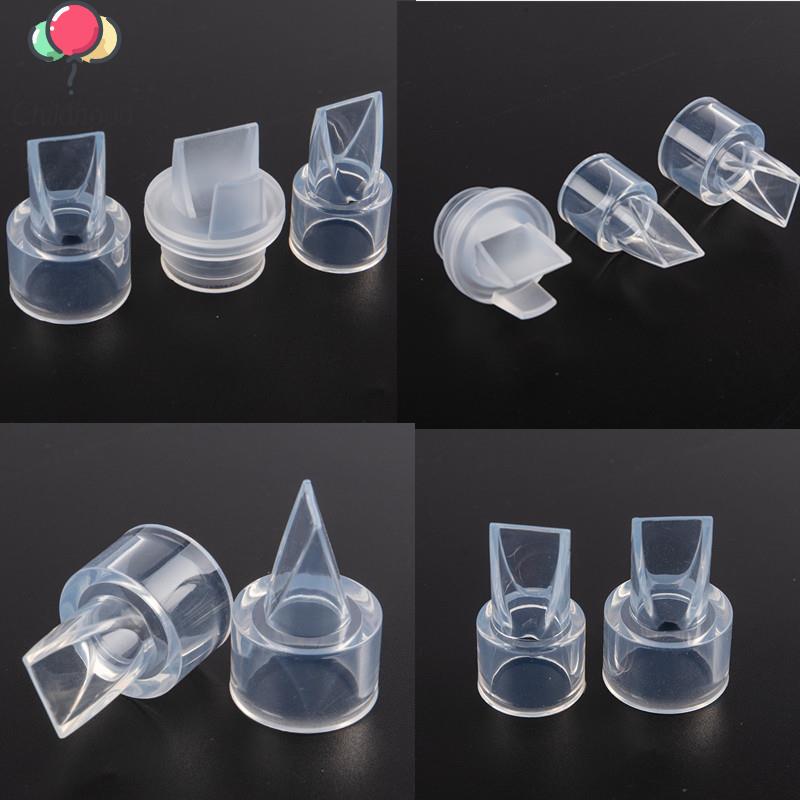 2Pcs Duckbill Valve Breast Pump Backflow Protection Breast  Silicone Baby Feeding Nipple Manual/Electric Breast Pump Accessories