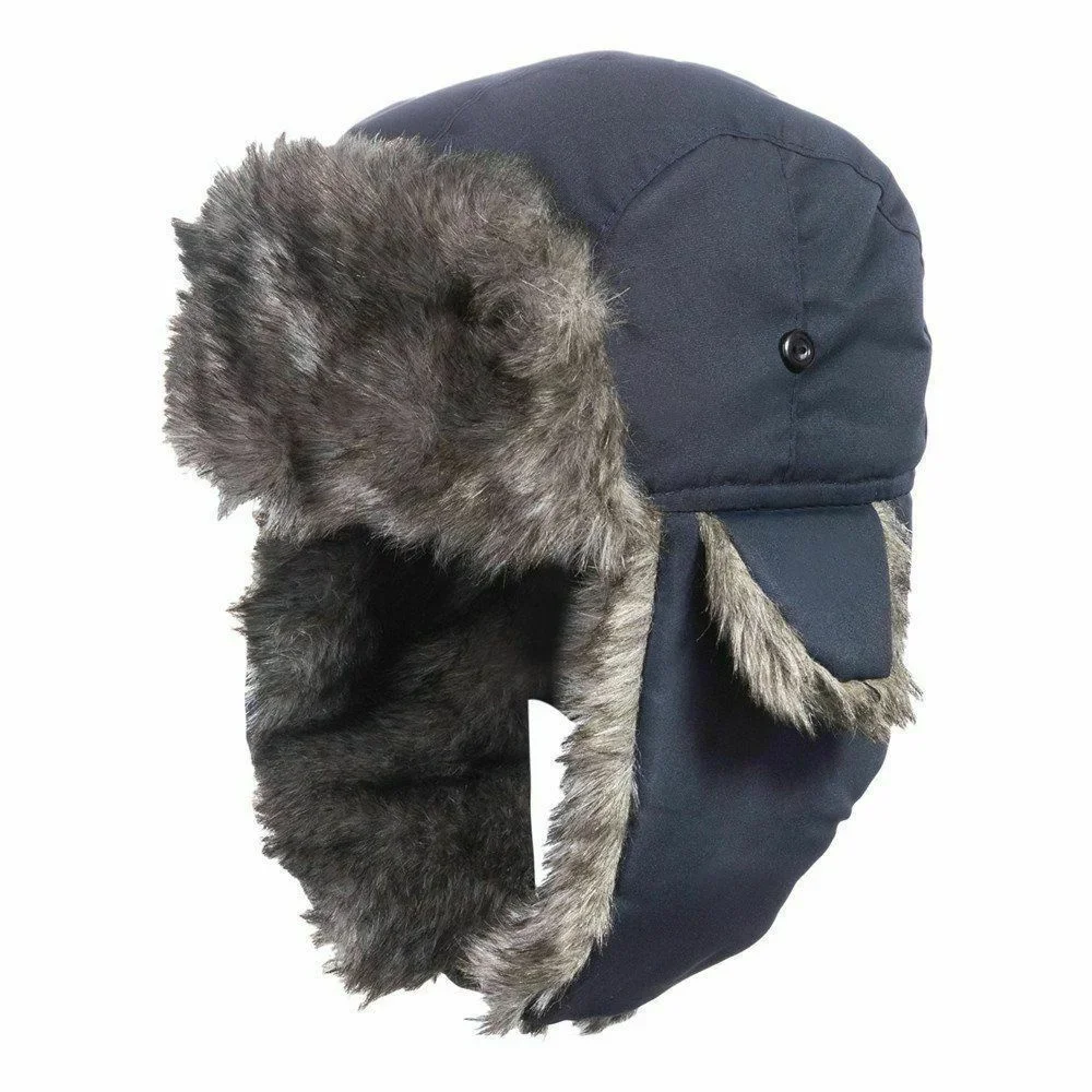 Trapper de invierno para hombre, aviador, soldado, orejeras, cálido, ruso, impermeable, gorro de esquí, gorra de bombardero, gorros protectores de orejas cálidos rusos