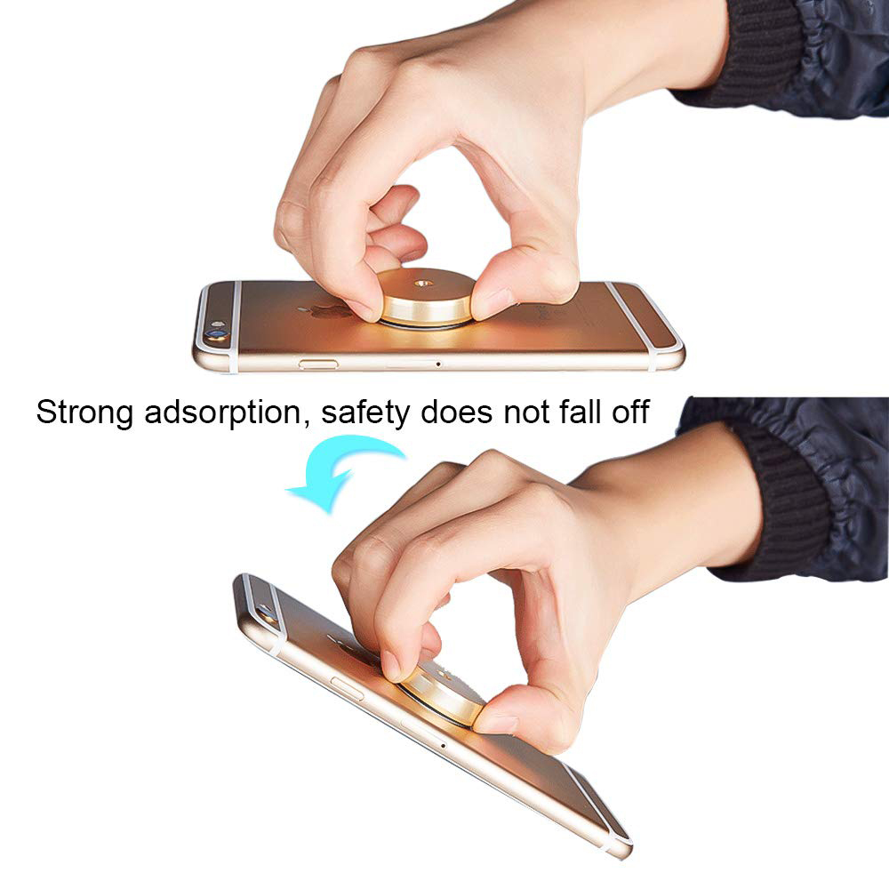 Auto magnetische telefoonhouder 360° ° Standmagneet Autohouder Mobiele mobiele telefoon Muur Nachtkastje GPS voor iPhone Android Universeel