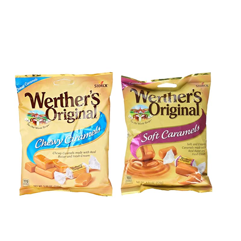 Werther's Original Chewy Caramels 5oz(142g)*2 packs