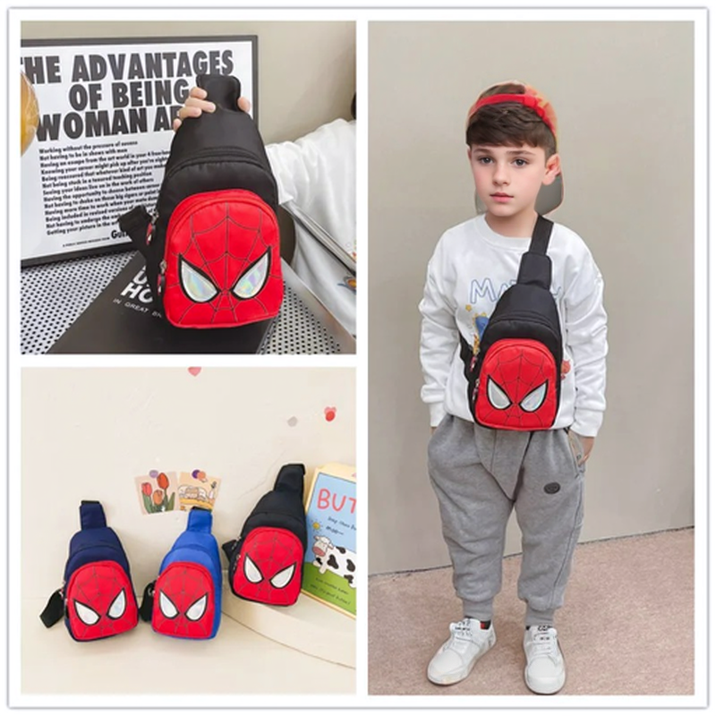 Disney Marvel Neue kinder Schulter Rucksack Spiderman Muster Große Kapazität Tasche Casual Student Jungen Mädchen Tasche